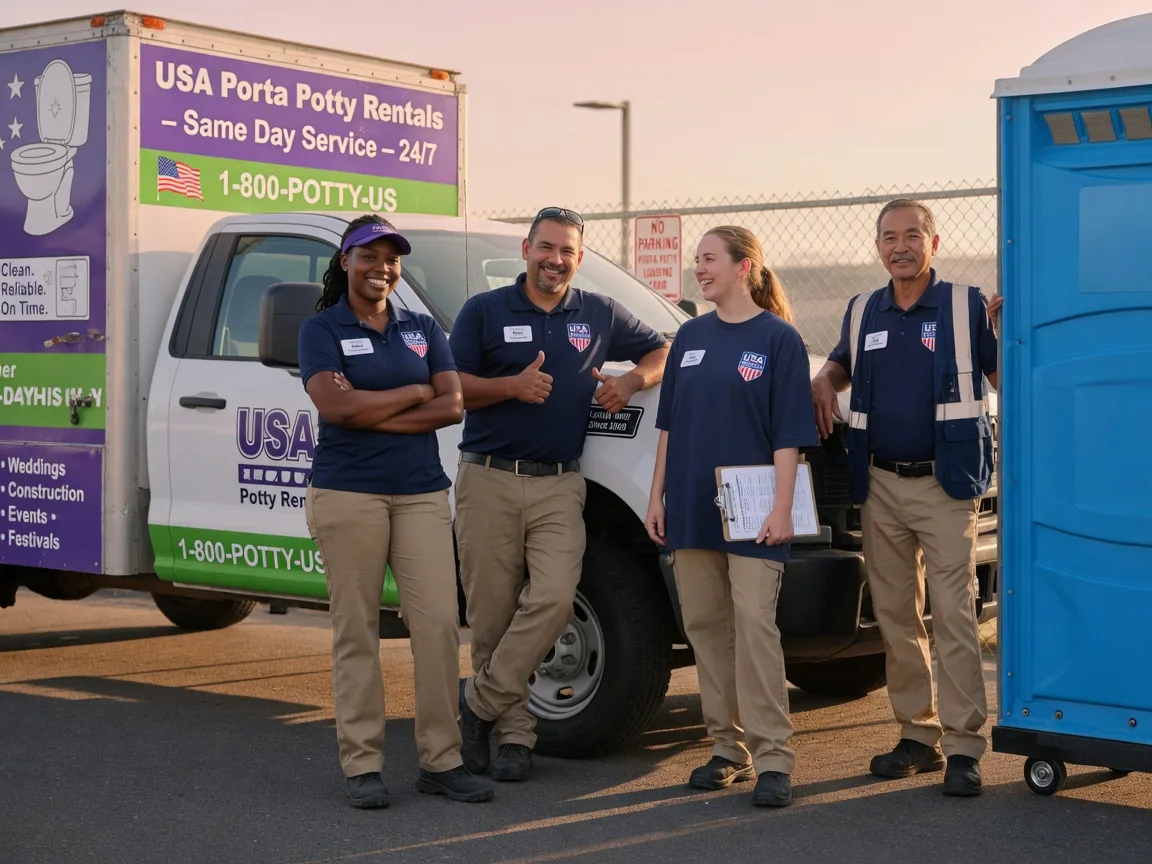 Porta Potty Rental company in Ducor, CA